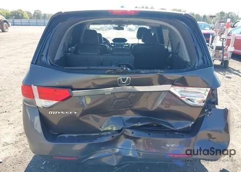 2014 Honda Odyssey Ex-L from USA, damaged, VIN 5FNRL5H65EB067562